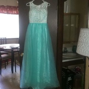 Floor length Prom dress